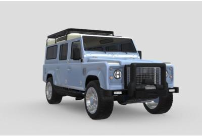 Tesla-Powered Land Rover Defender Teased With 450 HP