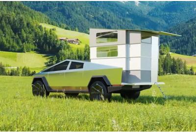 Tesla Cybertruck Buyers Going Crazy For CyberLandr Camper