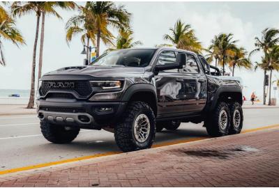 Six-Wheeled Ram 1500 TRX Appropriately Named 'Apocalypse Warlord'