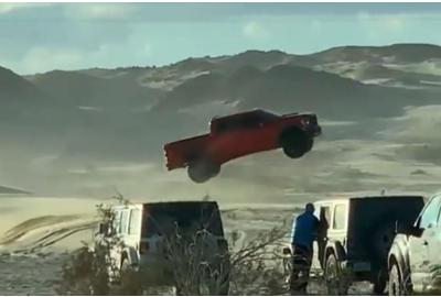 Here's Proof That The Ford F-150 Raptor Can Fly