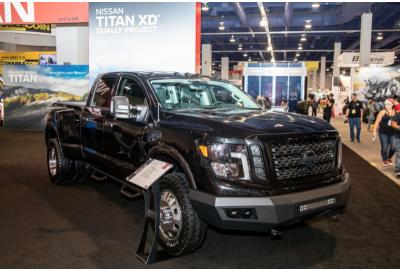 Curious What a Nissan Titan XD Dually Would Look Like? Here Ya Go ...