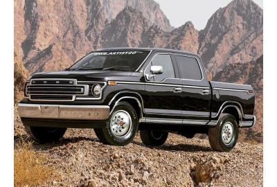 Ford F-150 Reinvented With Retro Styling