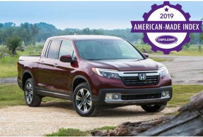 2019 Honda Ridgeline Is Cars.com's Most American-Made Truck