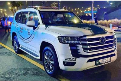 New Toyota Land Cruiser Joins Dubai's Police Fleet