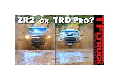 Ask TFL: Chevy Colorado ZR2 or Toyota Tacoma TRD Pro: Which Is Better Over the Same Obstacle?