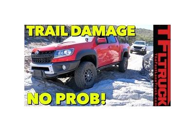 2019 Chevy Colorado ZR2 Bison: Some Trail Damage – No Problem! (Review Video)