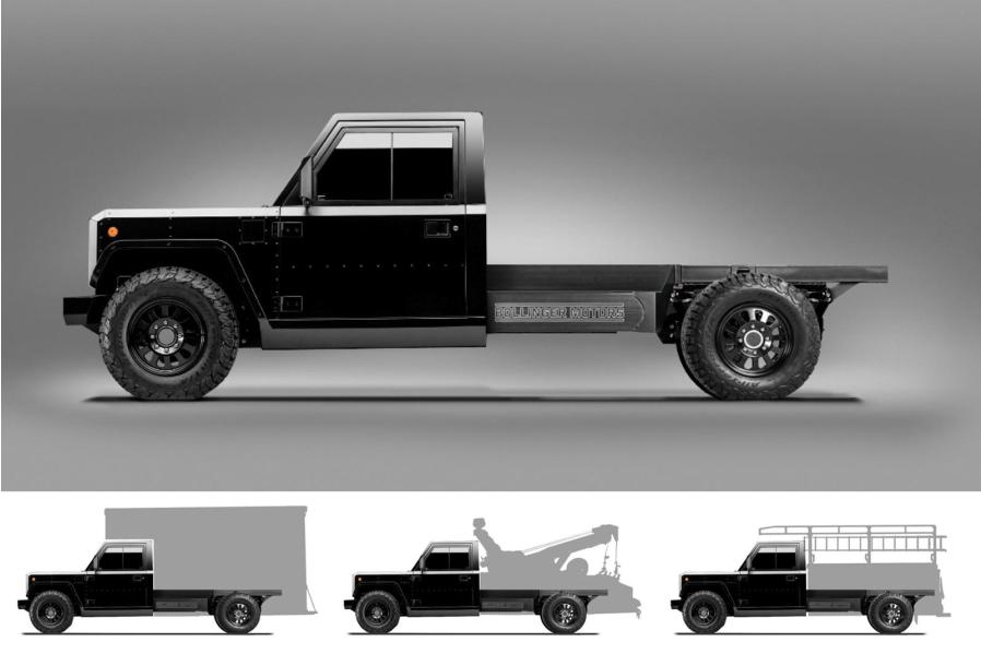 Bollinger's Electric Chassis Cab Means Business