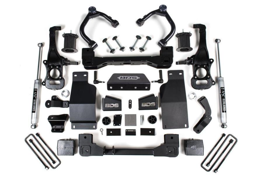 Upgrade Your Chevy Silverado or GMC Sierra 1500 with a 6-Inch BDS Suspension Lift Kit