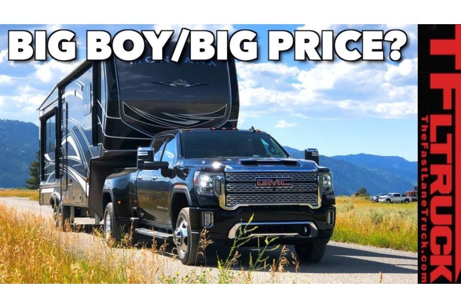 We Go Hands-On with the new 2020 GMC Sierra HD 3500 Denali and AT4 Trucks (Video)