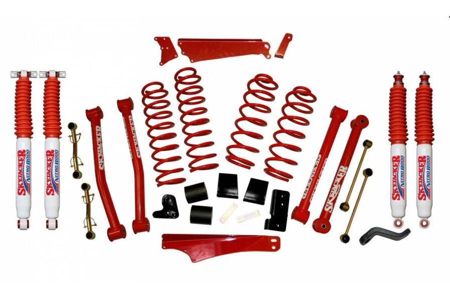 Transform Your Jeep Wrangler JK with a 4-5” Suspension Lift Kit