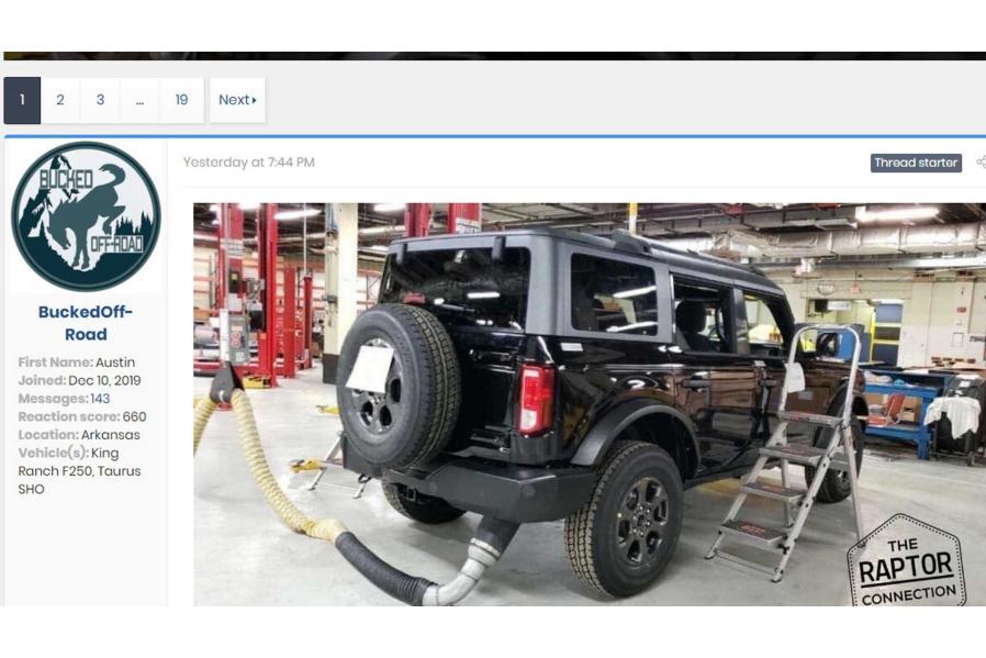 New Ford Bronco Will Debut This Spring Despite Coronavirus