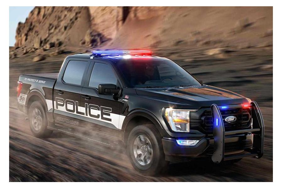 2021 Ford F-150 Police Interceptor Is America's Fastest Cop Car