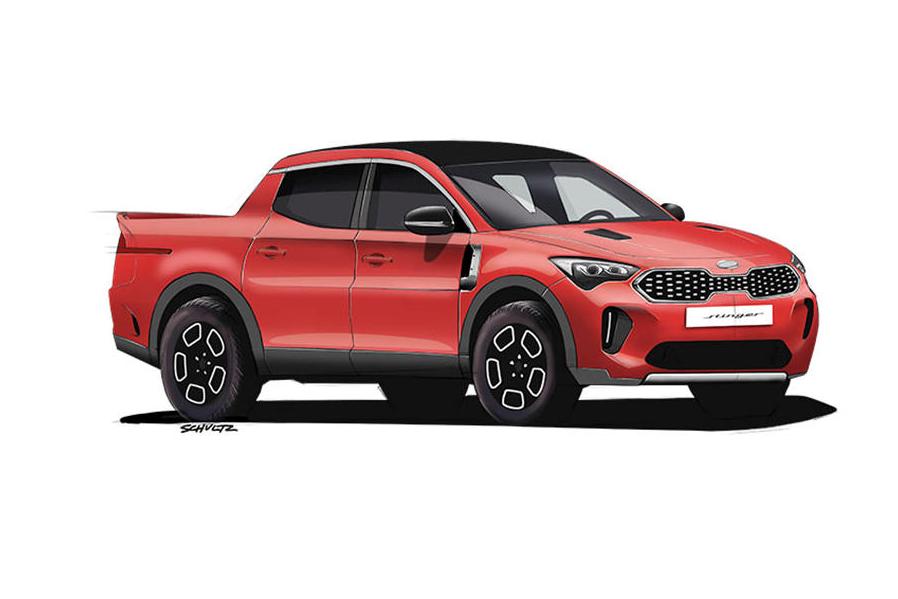 The Kia Stinger Looks Awesome As A Truck