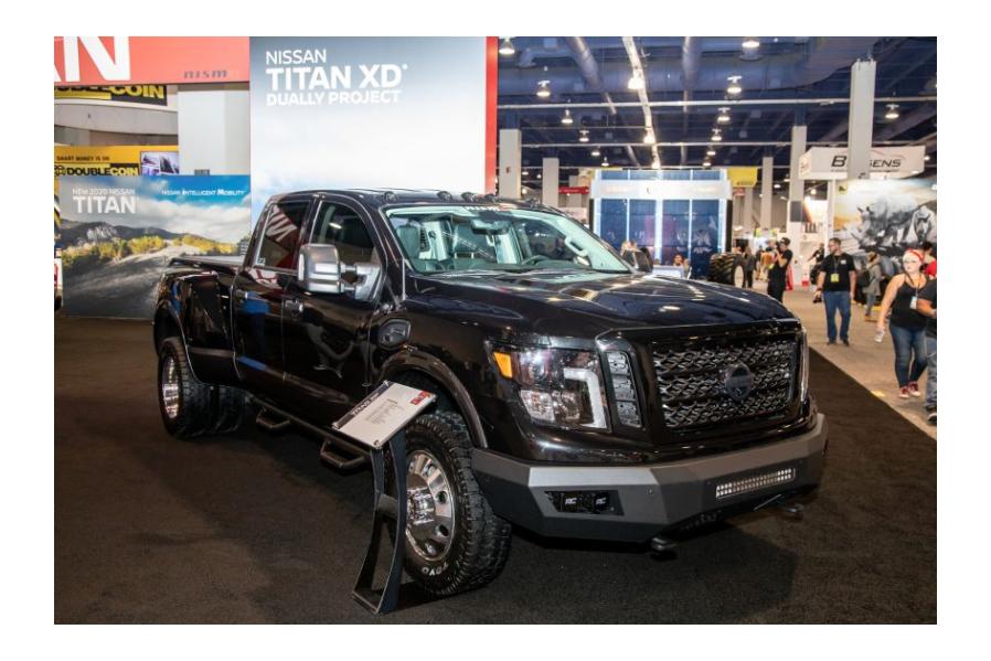 Curious What a Nissan Titan XD Dually Would Look Like? Here Ya Go ...