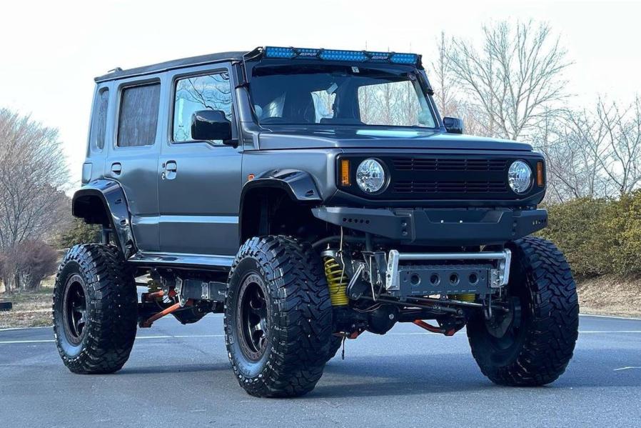This Suzuki Jimny Mini Monster Truck Was Built By Students
