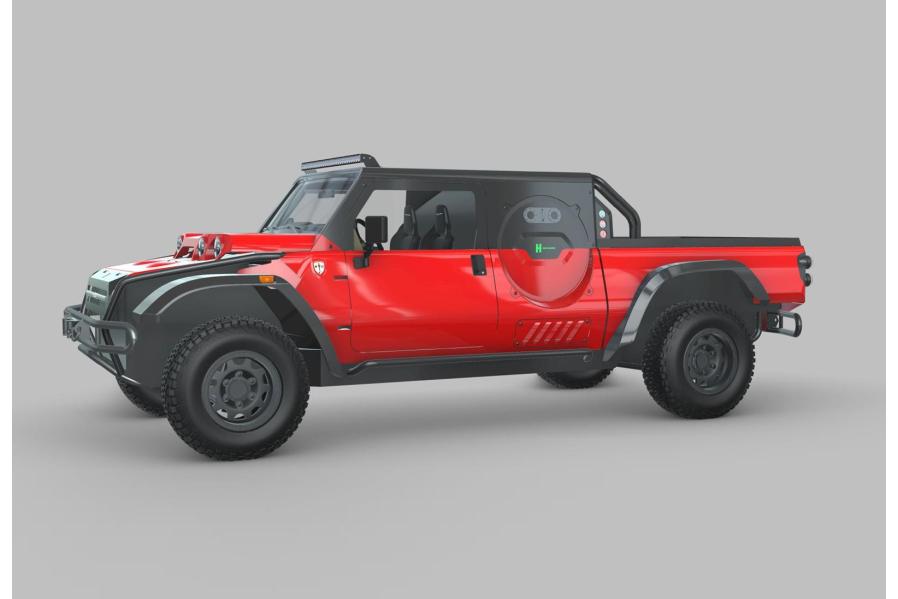 Glickenhaus Building Hydrogen Pickup With 1,000-Mile Range