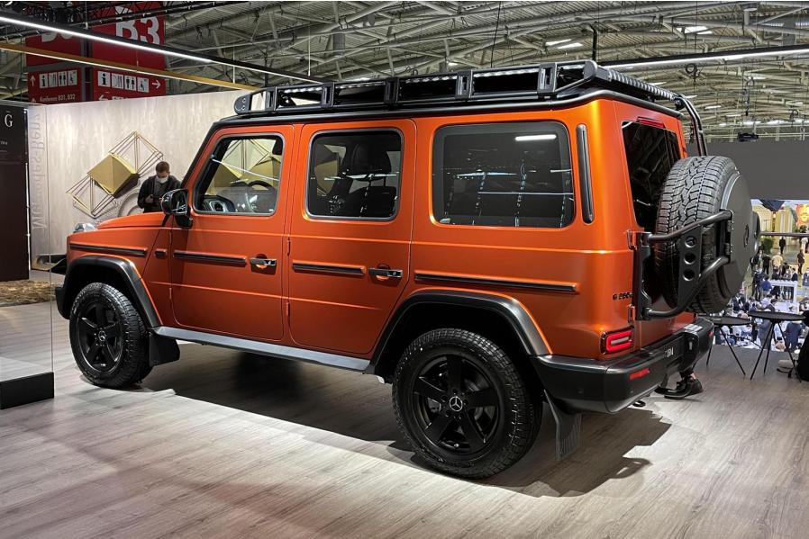 Mercedes-Benz G-Class Gets More Professional