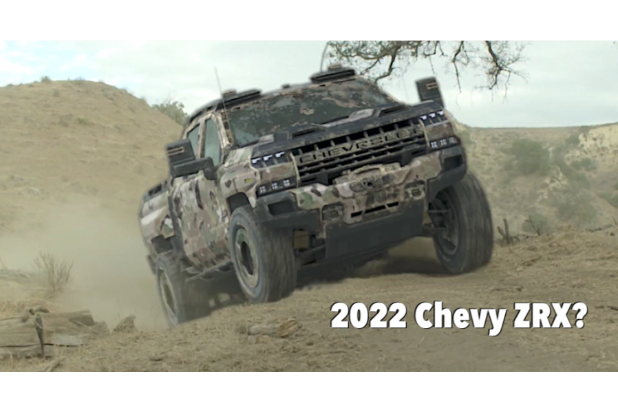 Report: 2022 Chevy Silverado 1500 ZRX Raptor Fighter Is Finally Coming