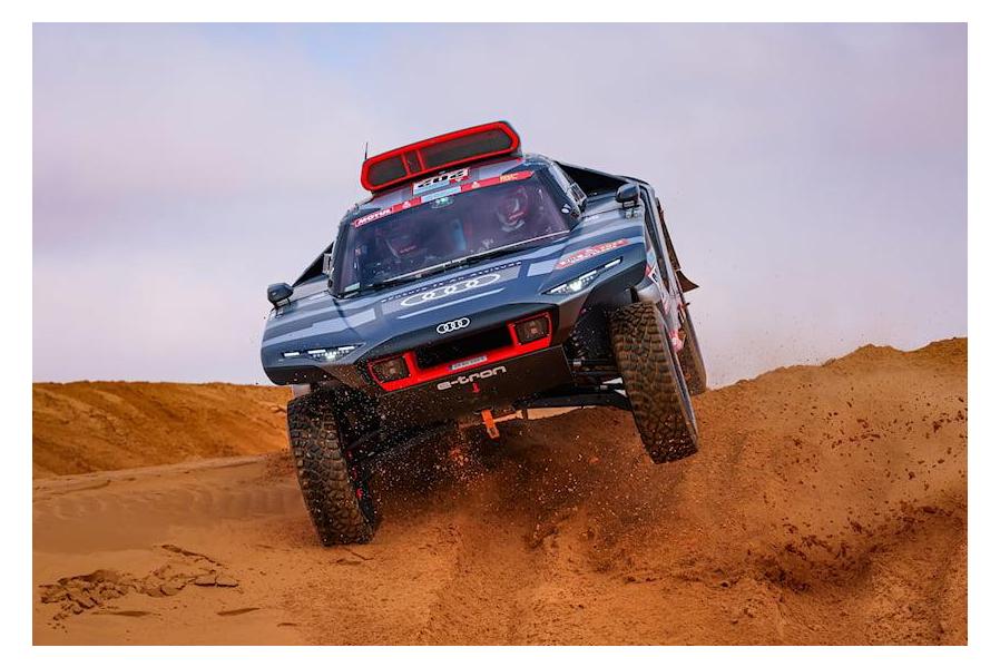 Audi Scores World-First Victory For Electric Vehicles At Dakar Rally