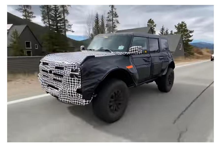 Best Look Yet At The Ford Bronco Warthog