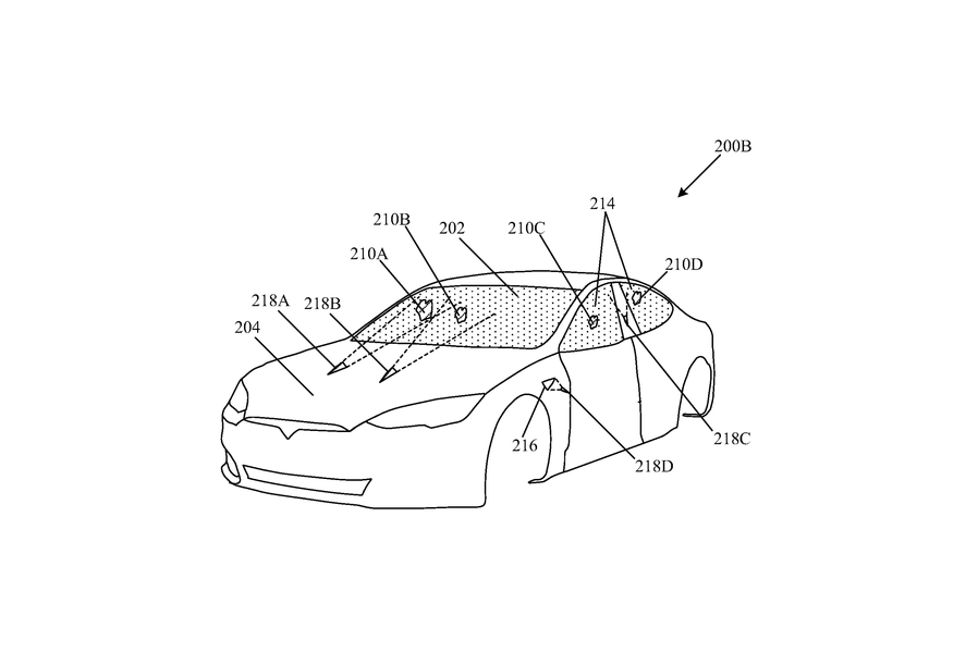 Tesla Patents Frickin' Laser Beams That Clean a Car's Glass