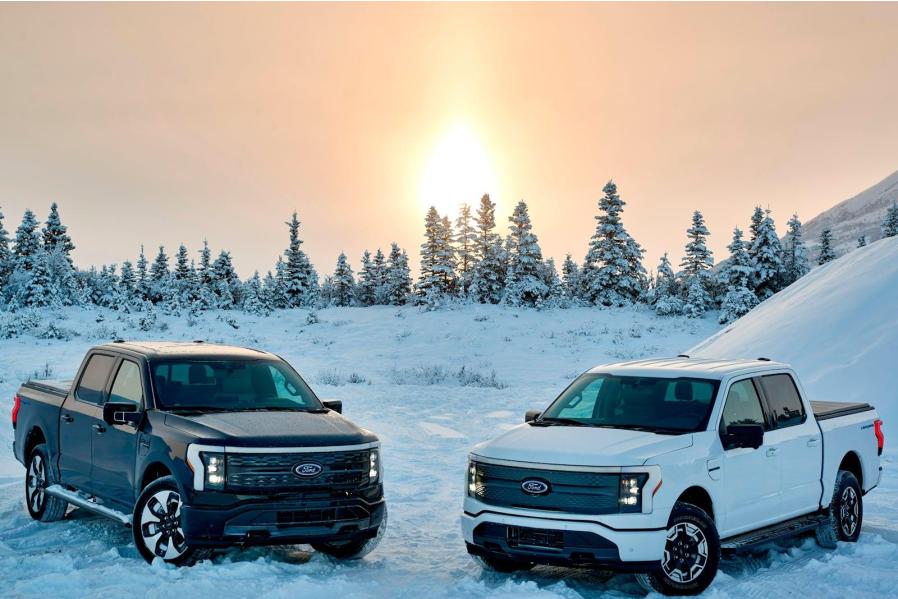 Ford F-150 Lightning Pushed To The Limits In Sub-Zero Alaska