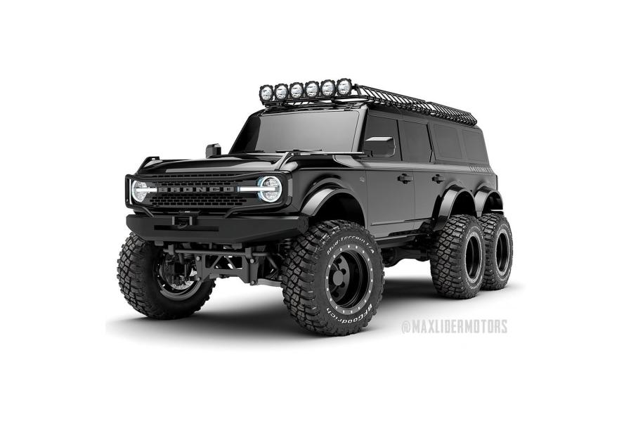 Extreme Ford Bronco 6X6 Costs $400,000