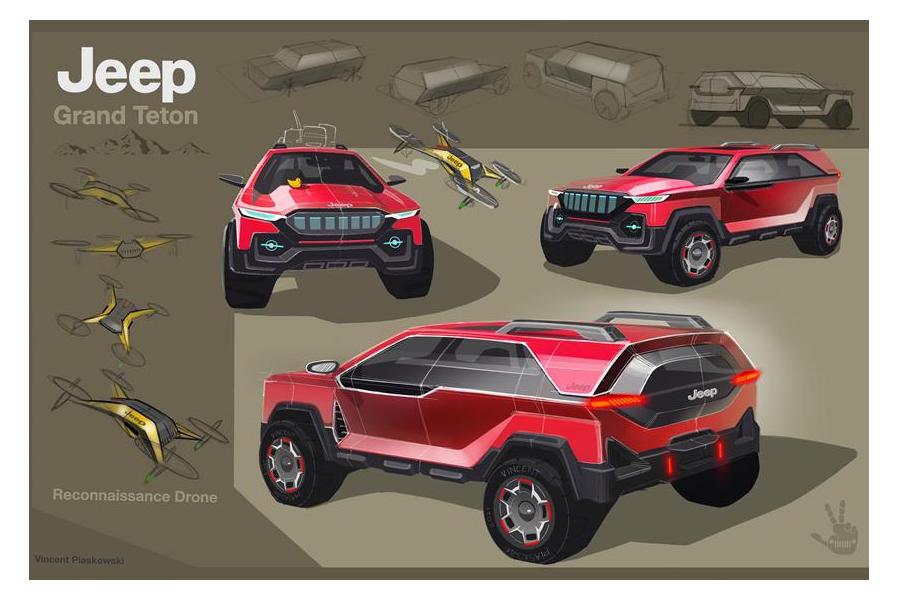 High School Students Design Electric Jeep