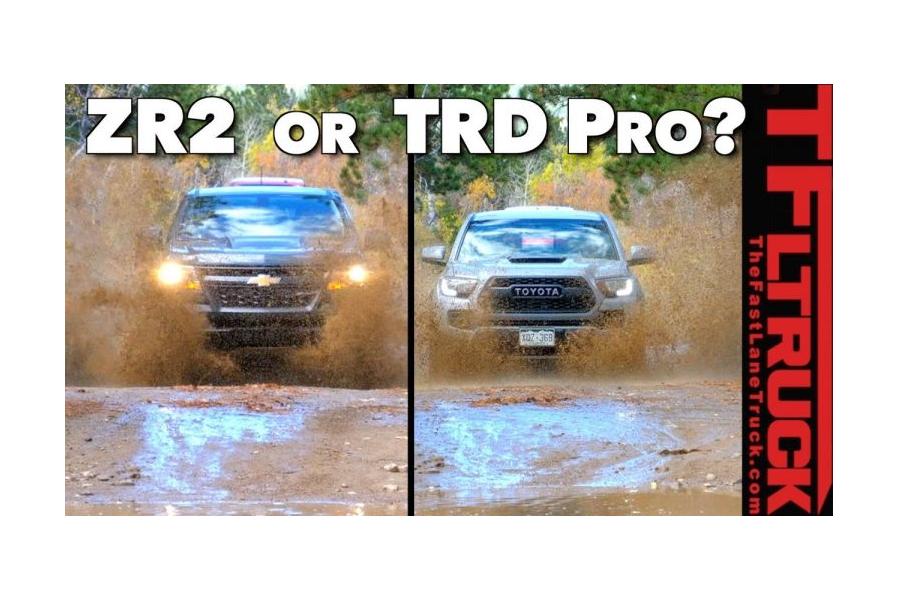 Ask TFL: Chevy Colorado ZR2 or Toyota Tacoma TRD Pro: Which Is Better Over the Same Obstacle?