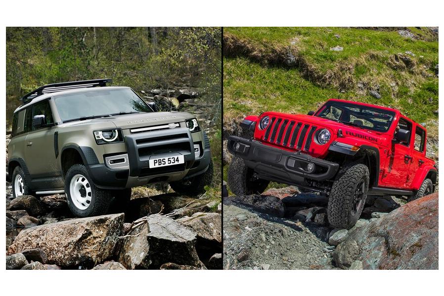 2020 Land Rover Defender vs. 2019 Jeep Wrangler Rubicon: A Specs Comparison