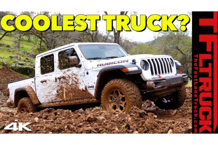 Is the New 2020 Jeep Gladiator Truck as Good Off-Road as a Wrangler? (Video)