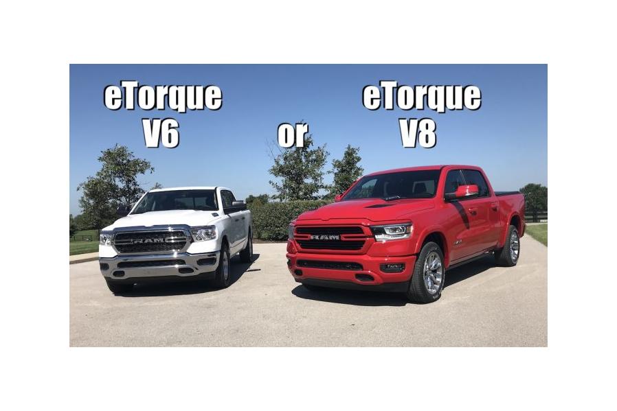 2019 Ram 1500 V6 or V8? Pentastar or HEMI? Which eTorque Hybrid Truck Is Better?