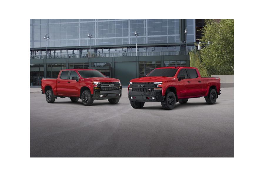 A Full-Size LEGO 2019 Silverado 1500 LT Trail Boss Unveiled by Chevrolet