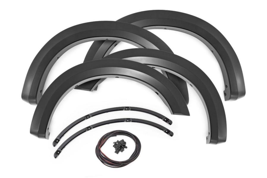 Rough Country Sport Style Fender Flares | 2023-2024 Ford Super Duty