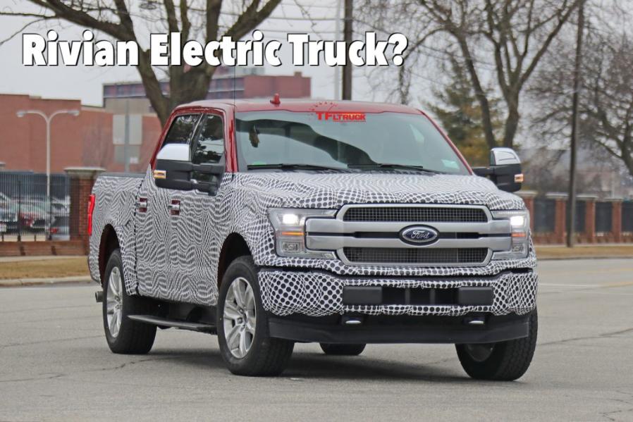 Is this an Electric Ford F-150 Prototype, or Rivian Electric Test Mule, or Both? (Report)