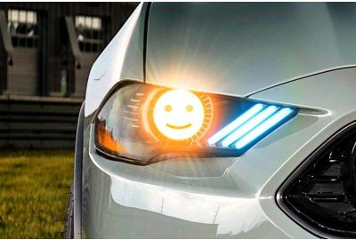 Ford Invents Customizable Headlights