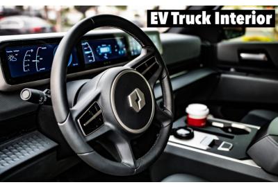 Lordstown Endurance EV Work Truck Shows Off Its Interior