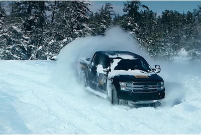 2022 Ford F-150 Electric Teased Playing In The Snow
