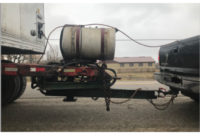 What the!? How Did This Chevy HD Driver Plan to Brake This 53-Foot Semi Trailer?