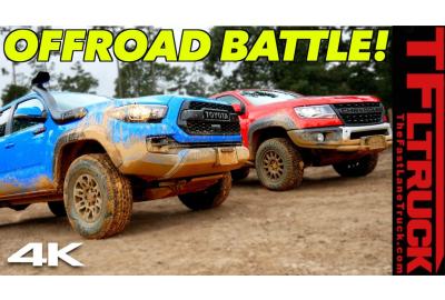 Toyota Tacoma TRD Pro vs Chevy Colorado ZR2 Bison – Texas Off-Road Shootout (Video)