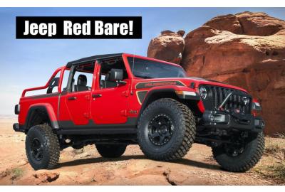 Check out the Jeep Red Bare Concept – the 2021 EJS Jeep Truck on 37s!