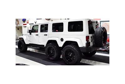 Don't Like the Jeep Gladiator Pickup? Buy This Wrangler Six-Wheeler Instead