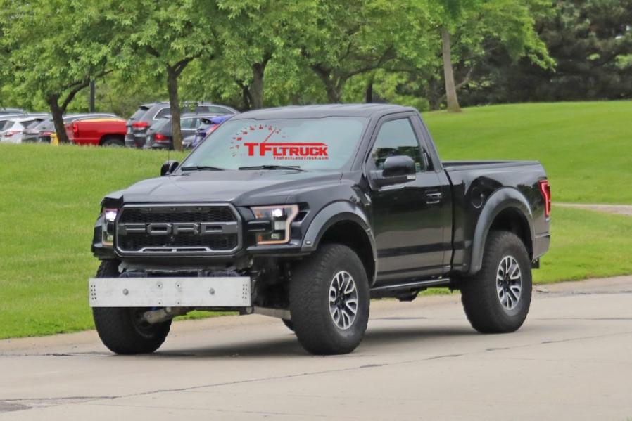 Spied! Single Cab Ford F-150 Raptor Caught Testing…Or Is It A Bronco Mule?