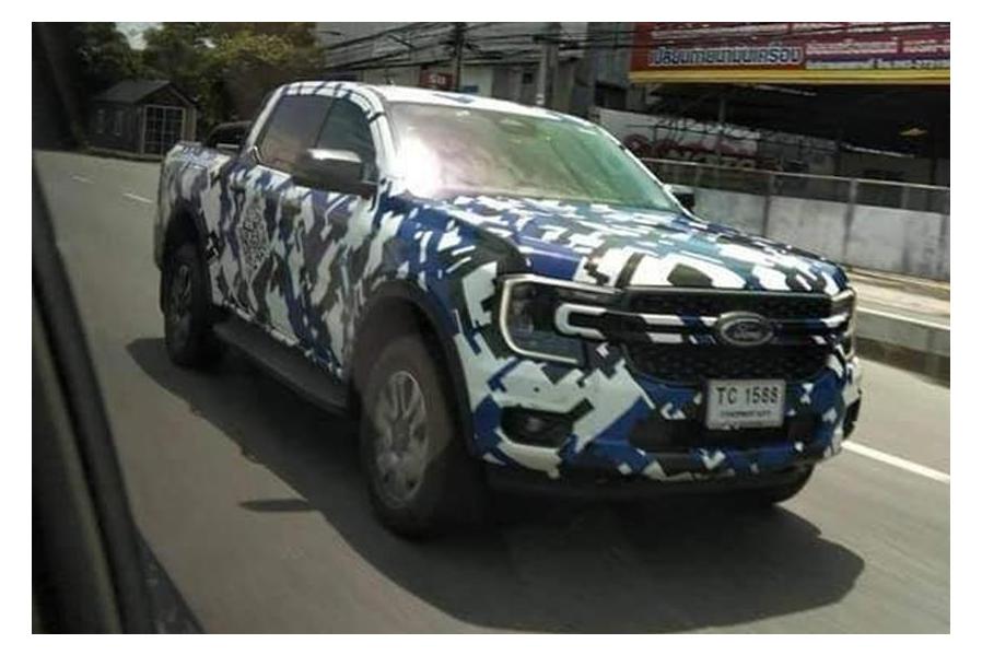 New Ford Ranger Shows Its Face