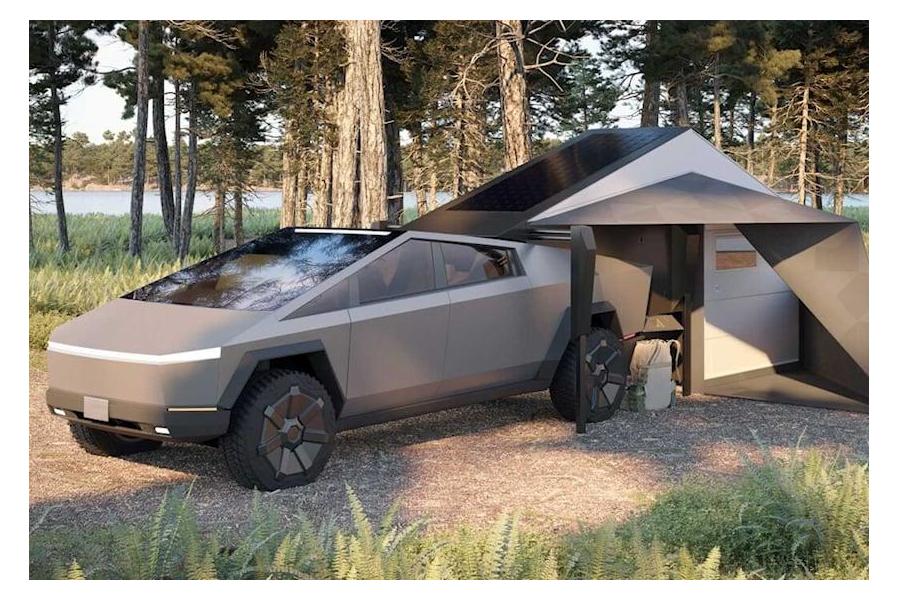 Cool Accessory Turns Tesla Cybertruck Into Luxury Camper