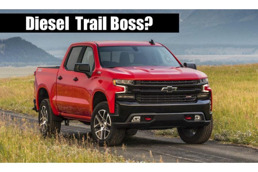 CONFIRMED: 2022 Chevy Silverado Trail Boss Will Offer a 3.0-liter Duramax Turbo Diesel