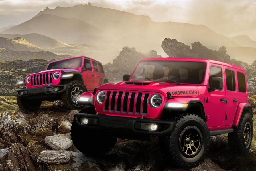 Jeep Follows Porsche Into Pink Purgatory