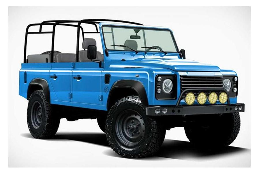 This Land Rover Defender Is Actually A Jeep Wrangler In Disguise