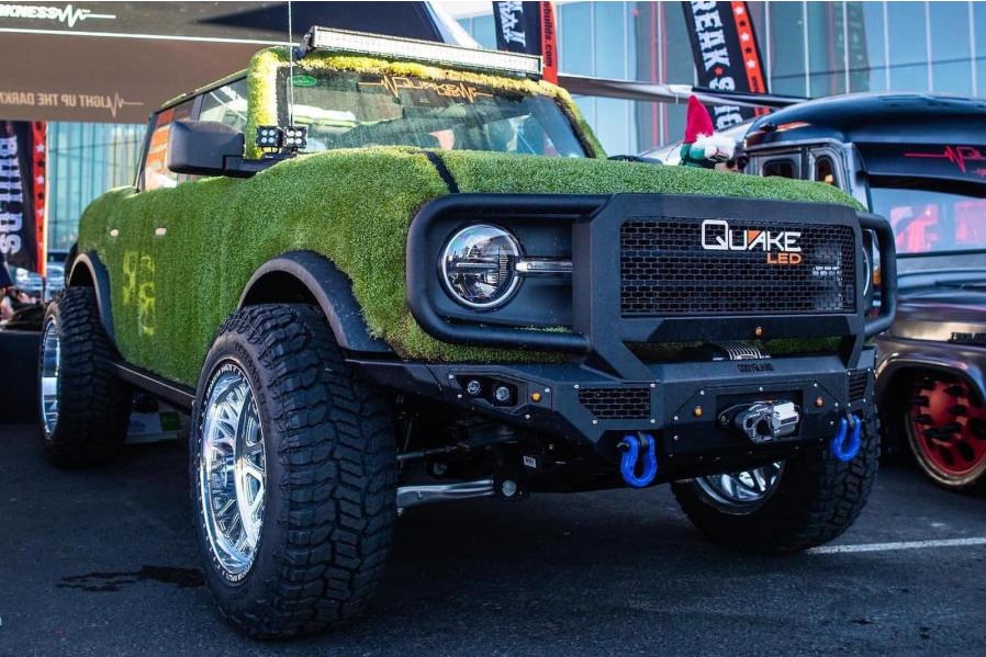Ford Bronco Turned Into A Living, Growing, Green Off-Roader