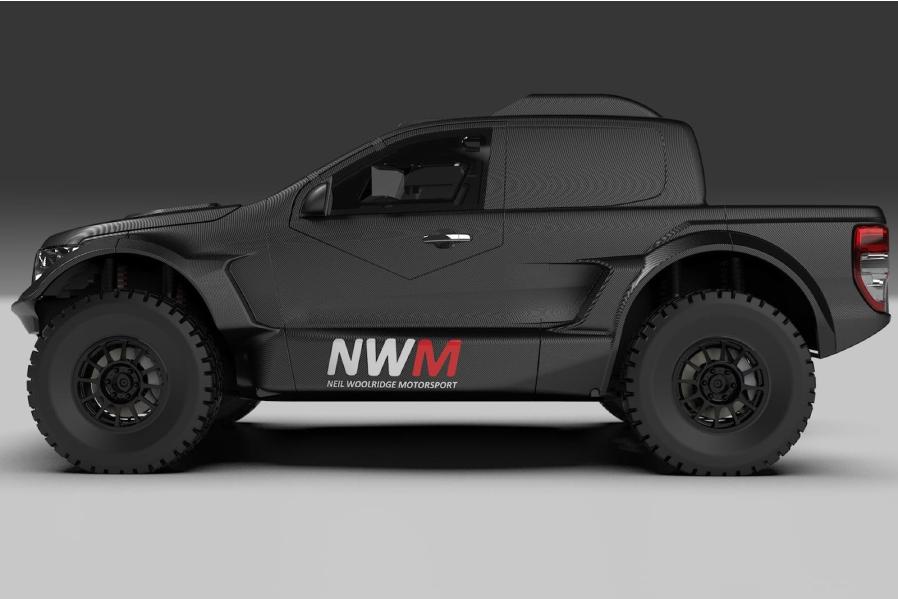 Carbon Fiber Ford Ranger Rally Truck Is Better Than A Raptor